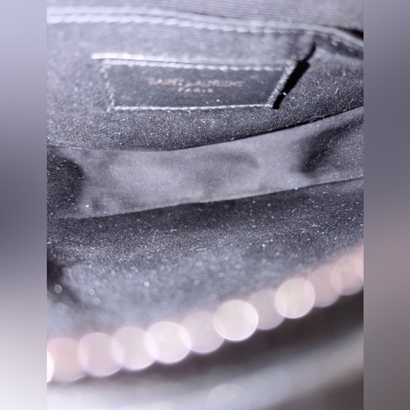 Saint Laurent YSL Black Round Quilted Crossbody Bag *Price Firm* - Picture 8 of 9